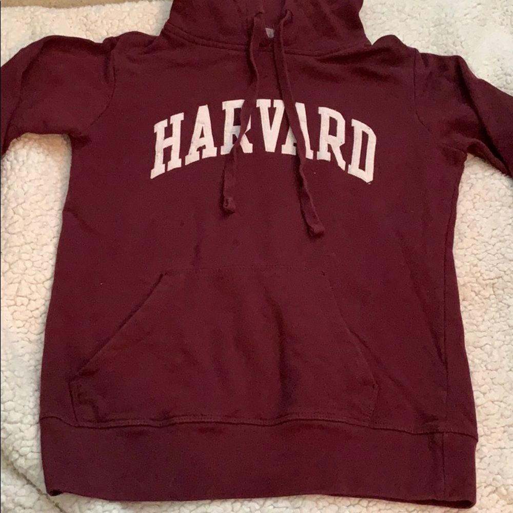 Harvard University maroon sweatshirt, small